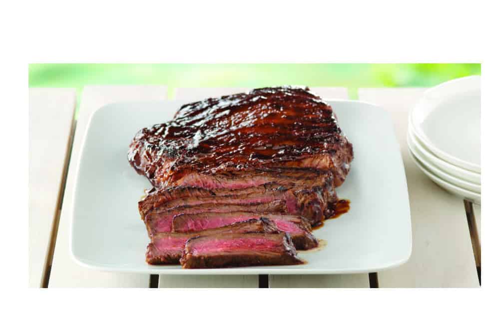Beef Sirloin Steak Smoked