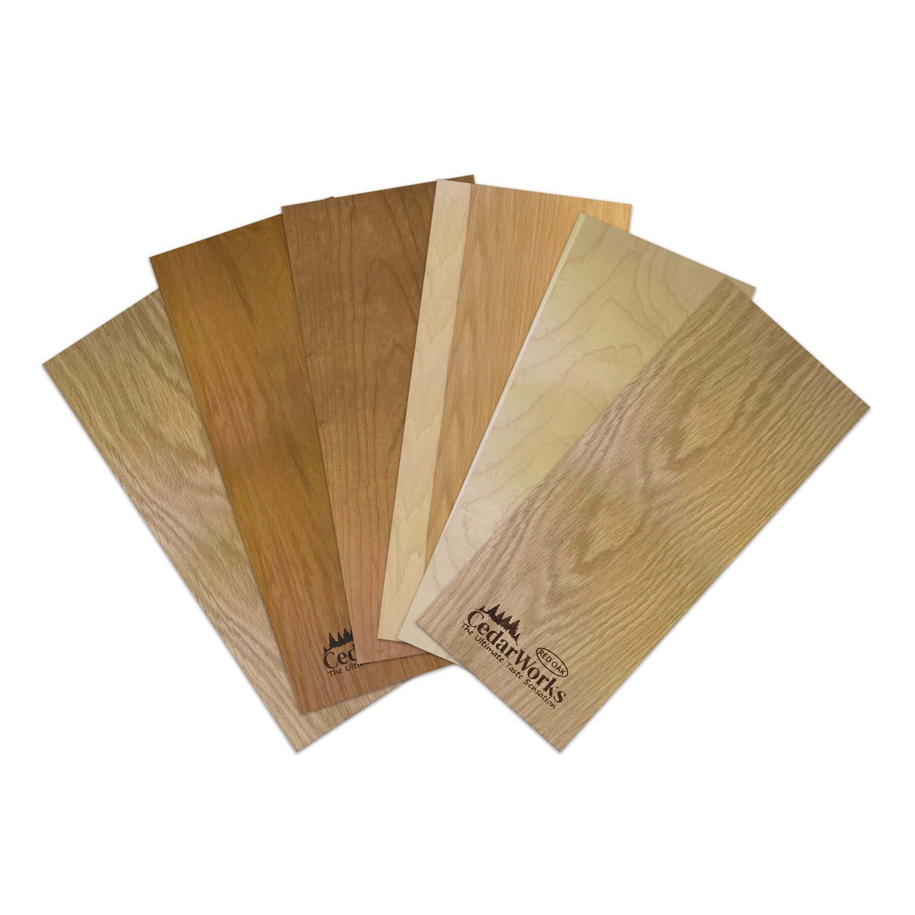 Warm-toned cedar wood samples showcasing natural grain varieties and finishes, ideal for custom cabinetry, furniture, and decking projects. Expertly curated to highlight the beauty of cedar wood.