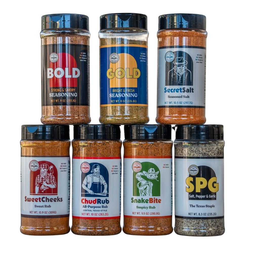 Complete Rubs & Seasonings 7 Piece Gift Pack