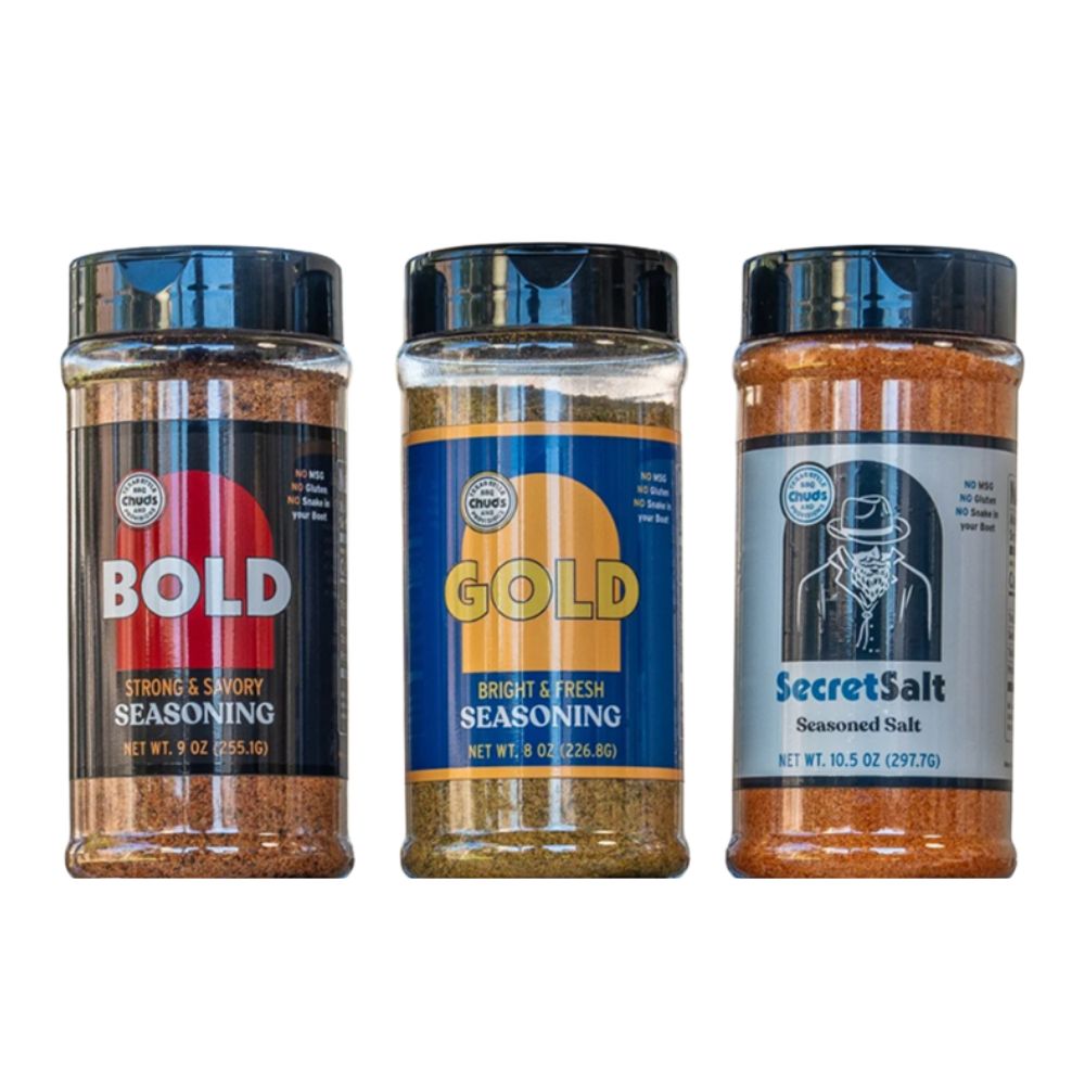 New Rubs & Seasonings 3 Piece Gift Pack